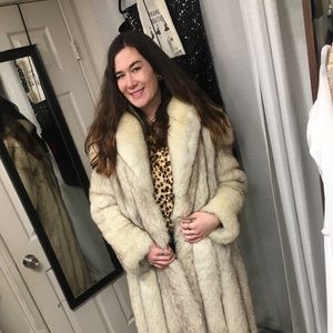 Silver Fox Coat
